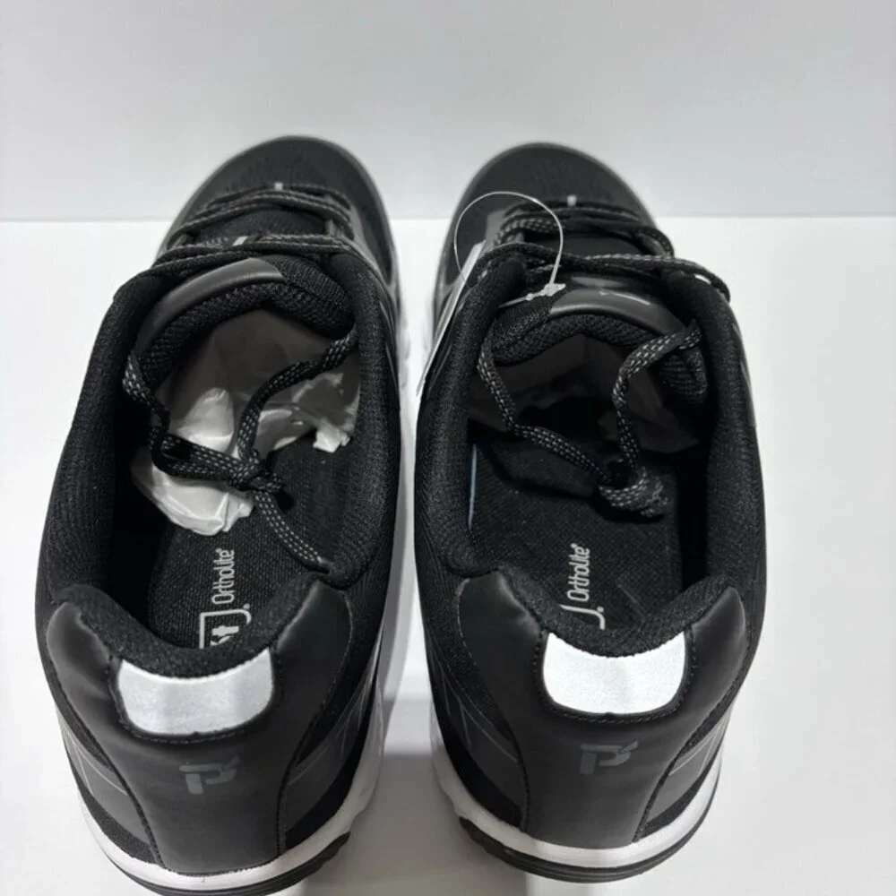 Propet Men’s One LT Black Sneakers, Size 16 X(3E)